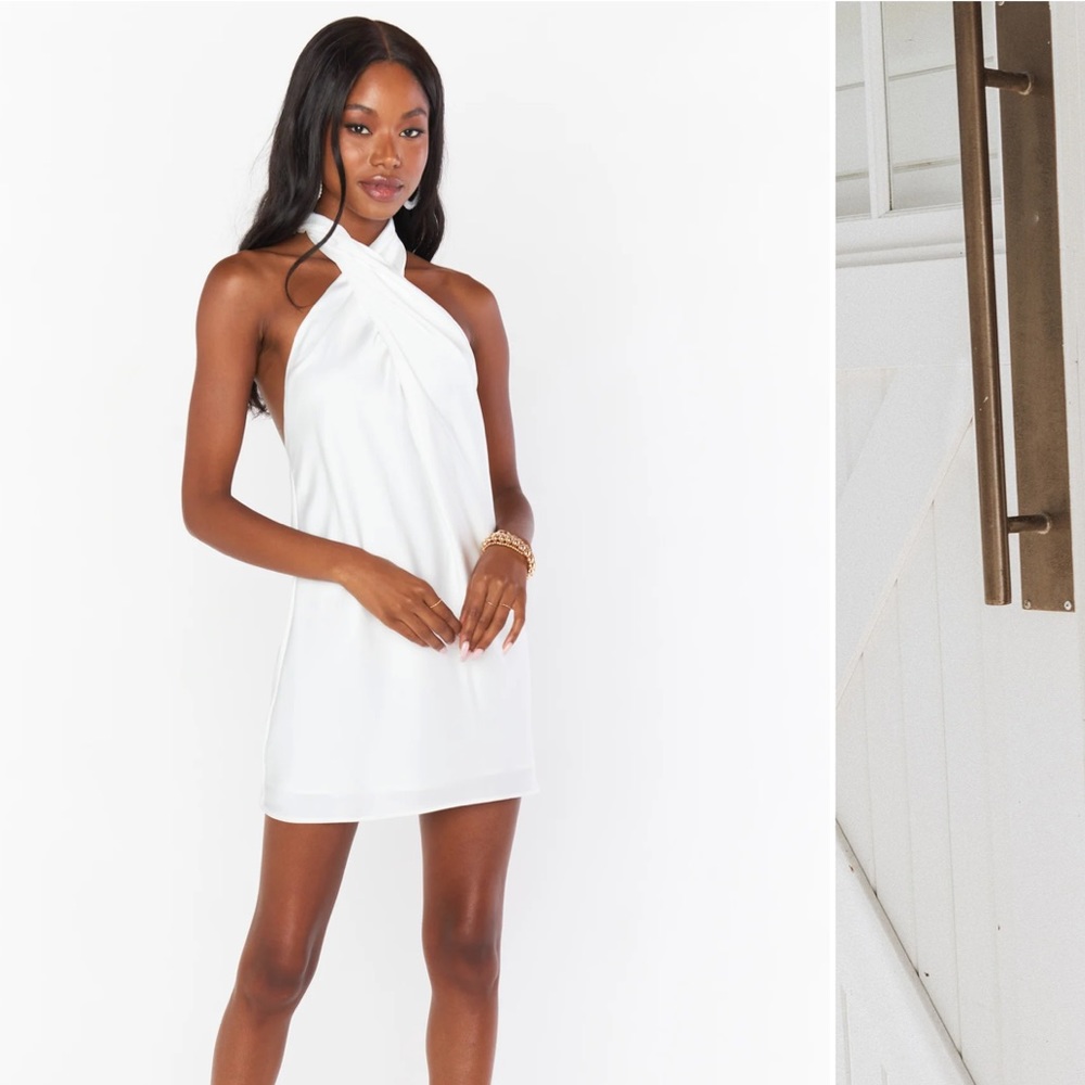 Show me your mumu Jasmine halter dress
